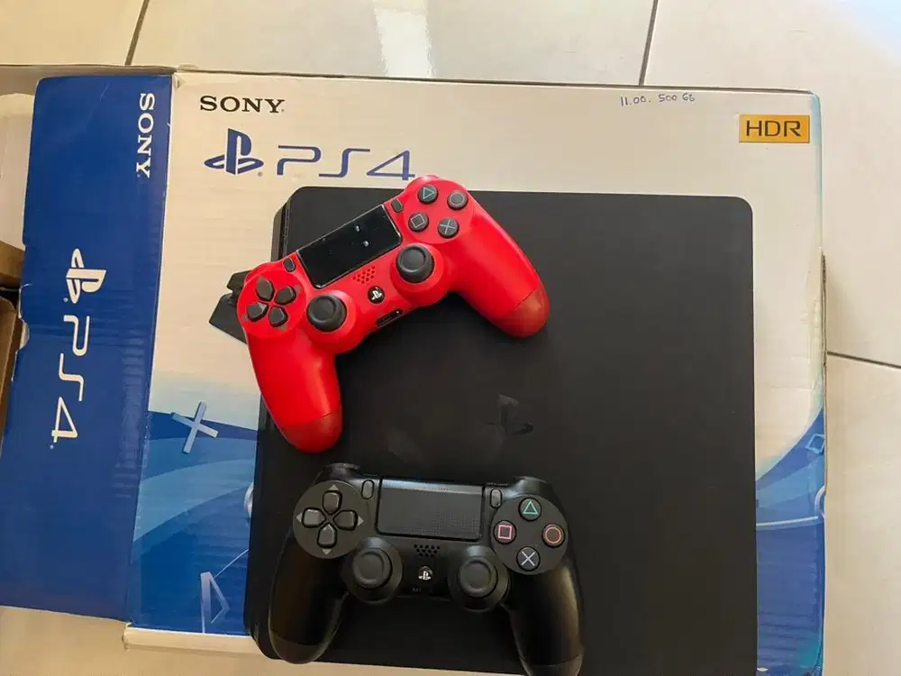 JUAL PS4 SLIM hitam 500GB HARGA 2.5jt