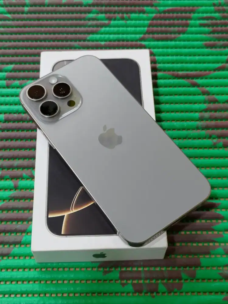 Iphone 16 pro max 256 gb natural titanium ex ibox bh 100%