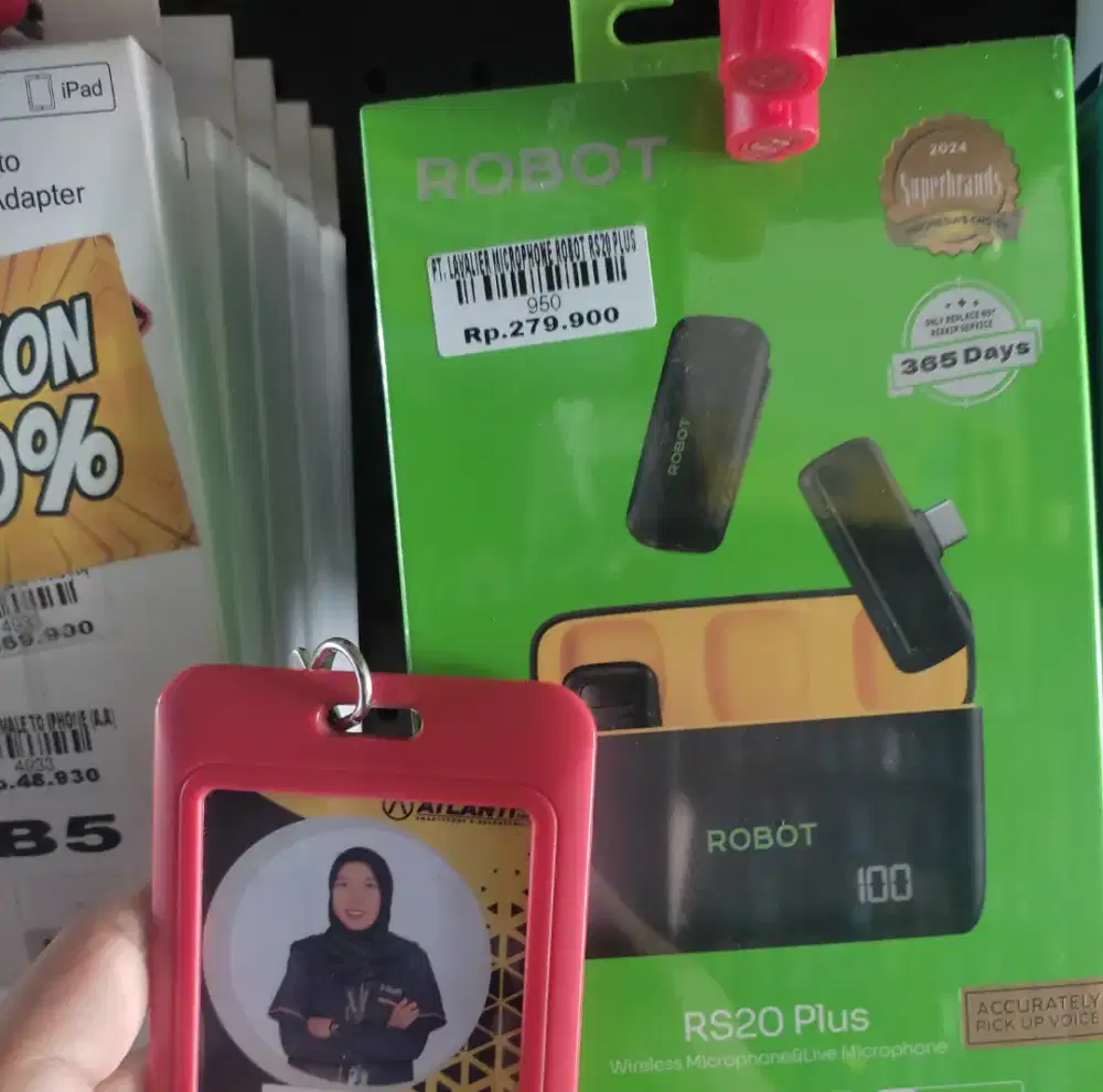 LAVALIER MICROPHONE ROBOT RS20 PLUS