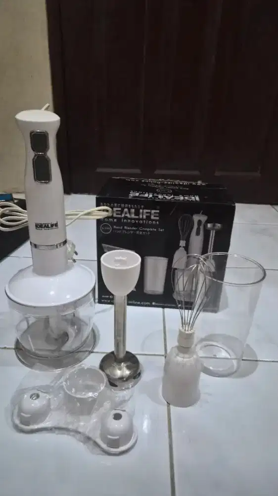 Jual Hand Blander IDEALIFE Set Complate