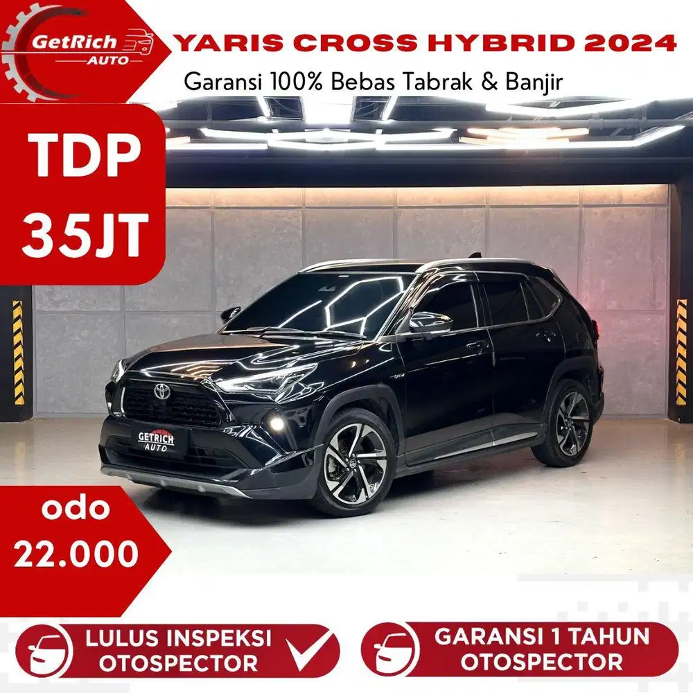 20Rb Km Hitam!!! Yariss S Cross Hybrid Gr Tss 2024