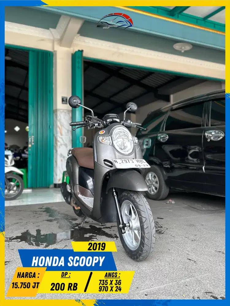 HONDA SCOOPY 2019 NEGO SAMPE DEAL BOSKUU HIKMAH MOTOR KEPUH