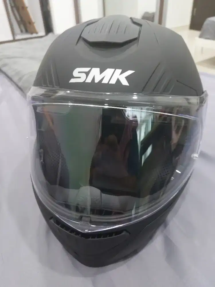SMK Helmet Gullwing Matt Black