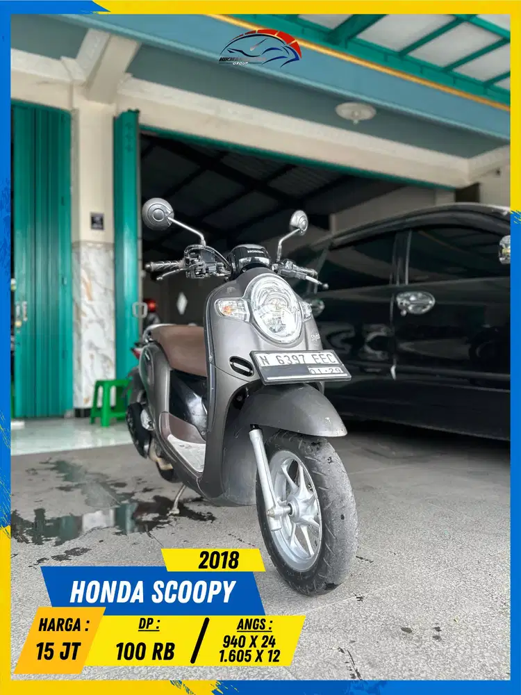 HONDA SCOOPY 2018 MESIN AMAN BANGET BOSKUU HIKMAH MOTOR KEPUH