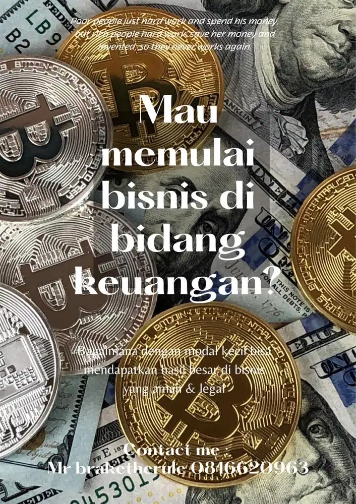 Mau memulai bisnis di bidang keuangan?