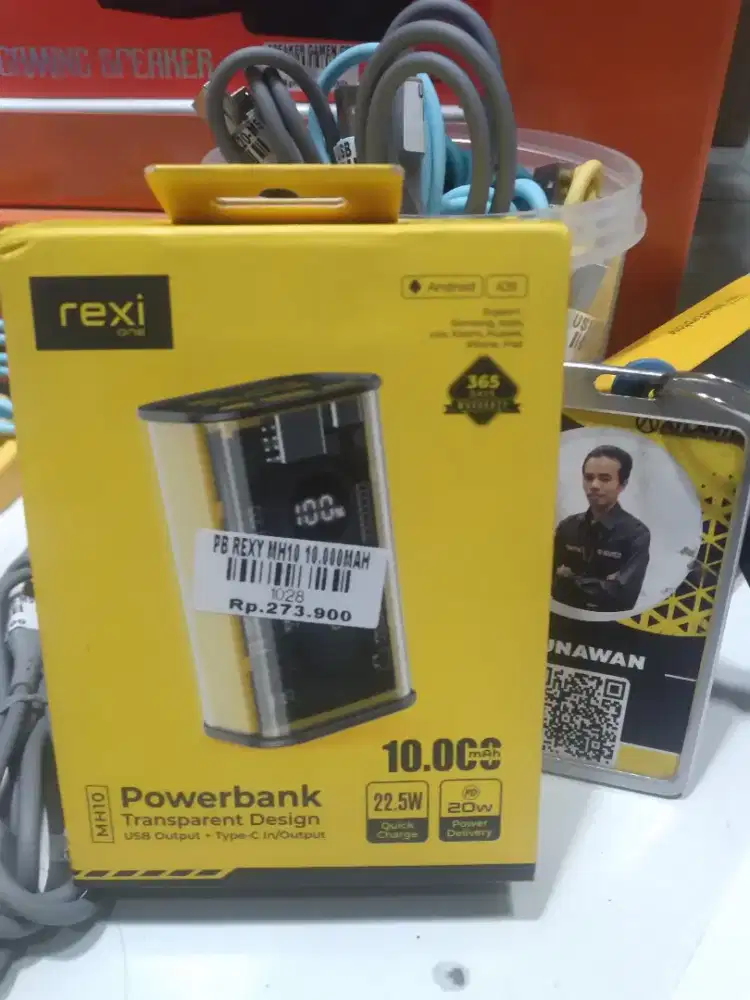 Power bank REXY MH10 ATLANTIS DAHSYAT