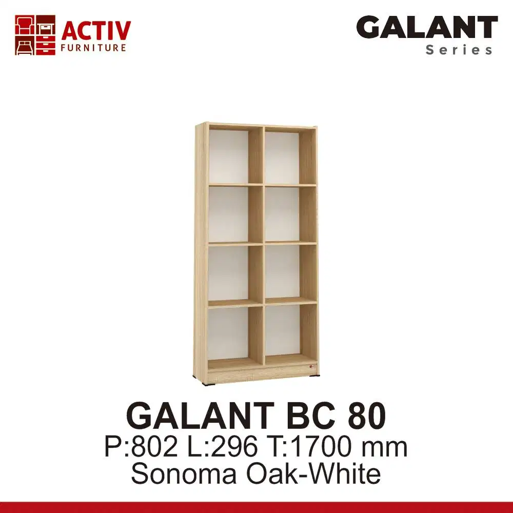 PROMO RAK BUKU/ARSIP SERBAGUNA 8 RUANG MERK ACTIV SALE GRATIS ANTAR