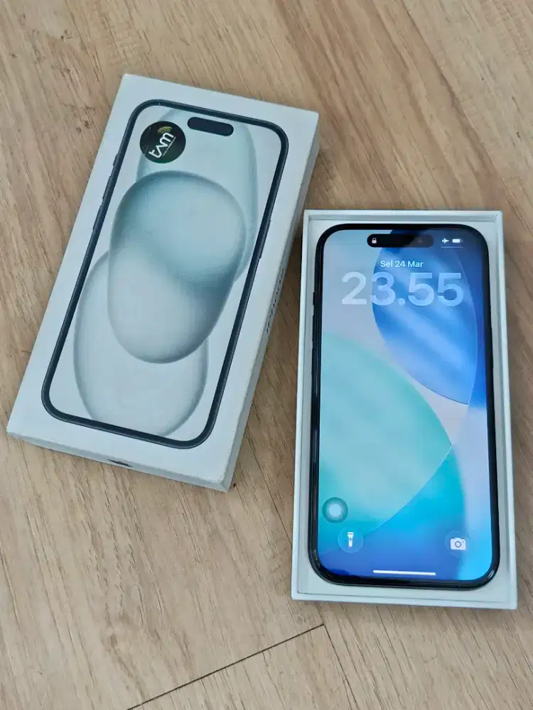 Iphone 15 128Gb Ibox lengkap