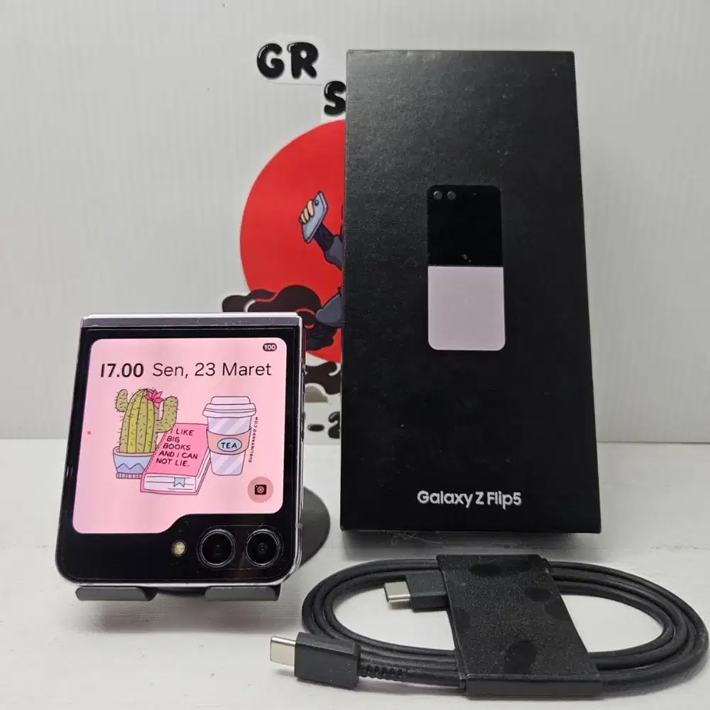 Samsung Galaxy Z Flip 5 Lavender 8/256 Fullset SEIN