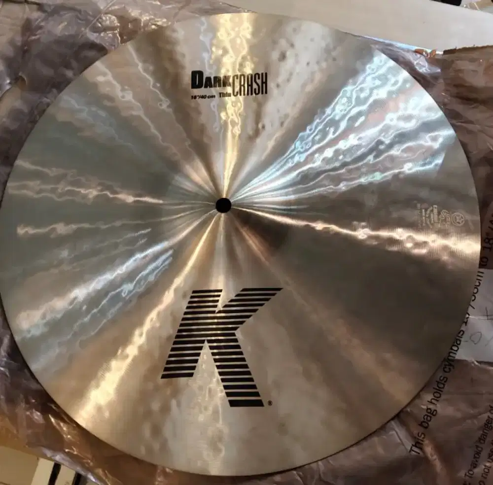 Zildjian K custom dark thin crash