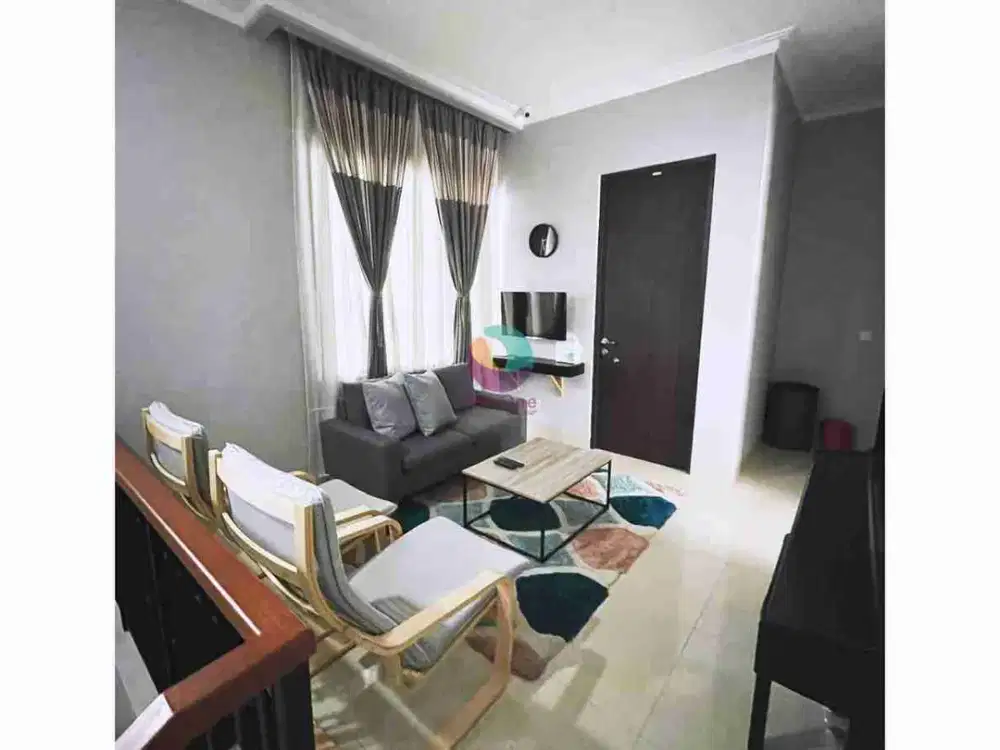 Rumah mewah 2 lantai furnish di kota wisata cibubur