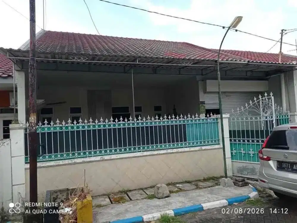 Jual rumah rungkut mapan temgah