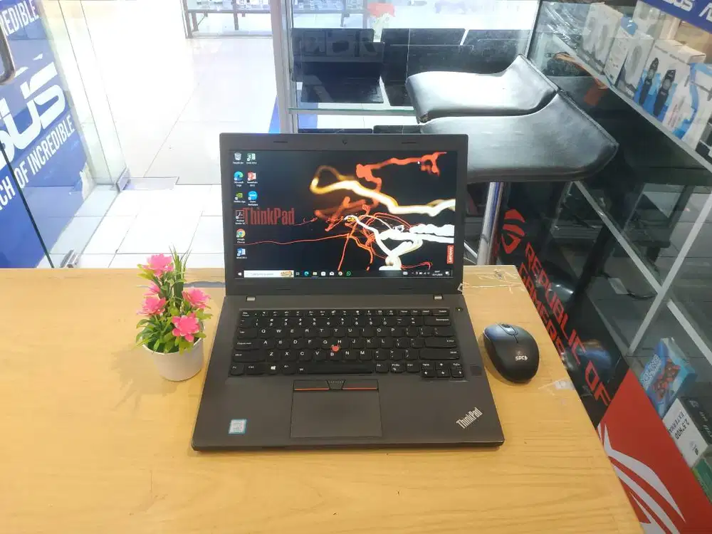 dijual laptop lenovo thinkpad t470p nvidia geforce siap pake