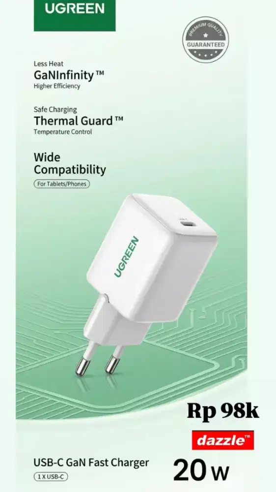 Tc ugreen n series gan 20 Watt pink