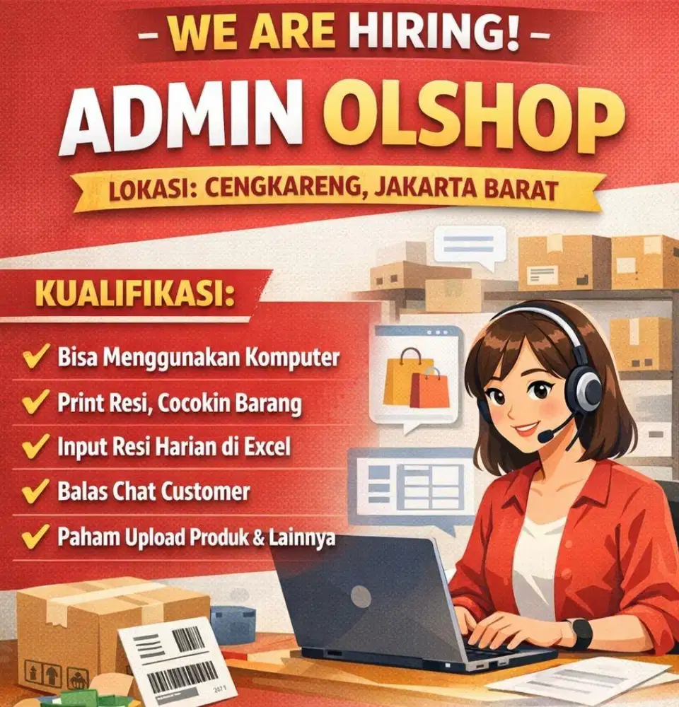 Lowongan kerja admin