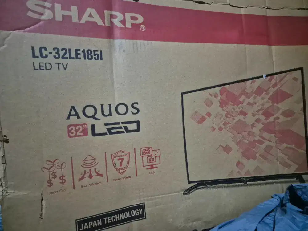 TV sharp 32 led aquos matot