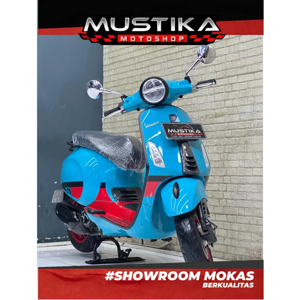 Perfect Condition!!Vespa Primavera S ABS Led 2023 Wrna Favorit-Mustika