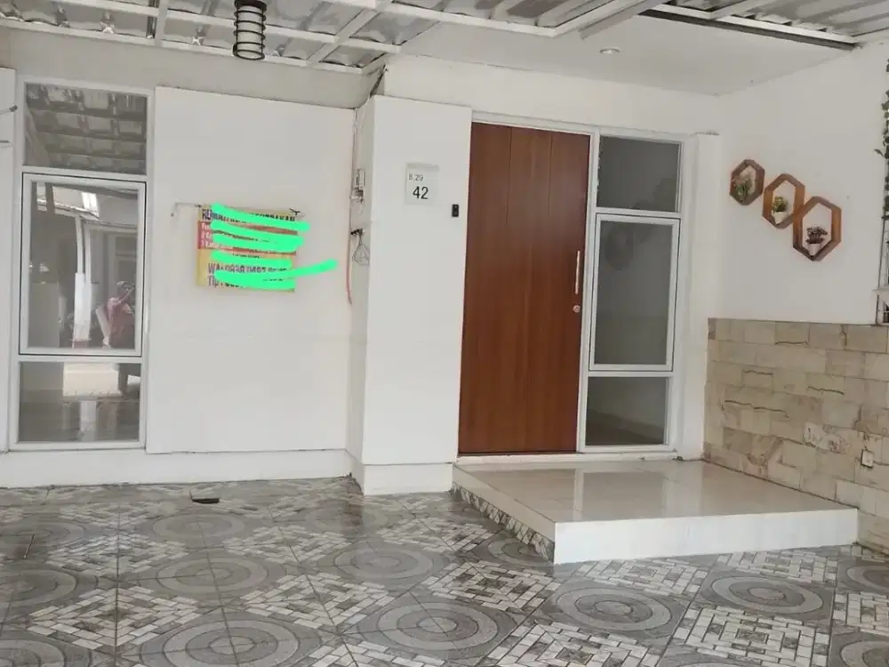 Rumah 1 Lt Minimalis 15 menit ke Terminal Sawangan Hadap Timur J-31982