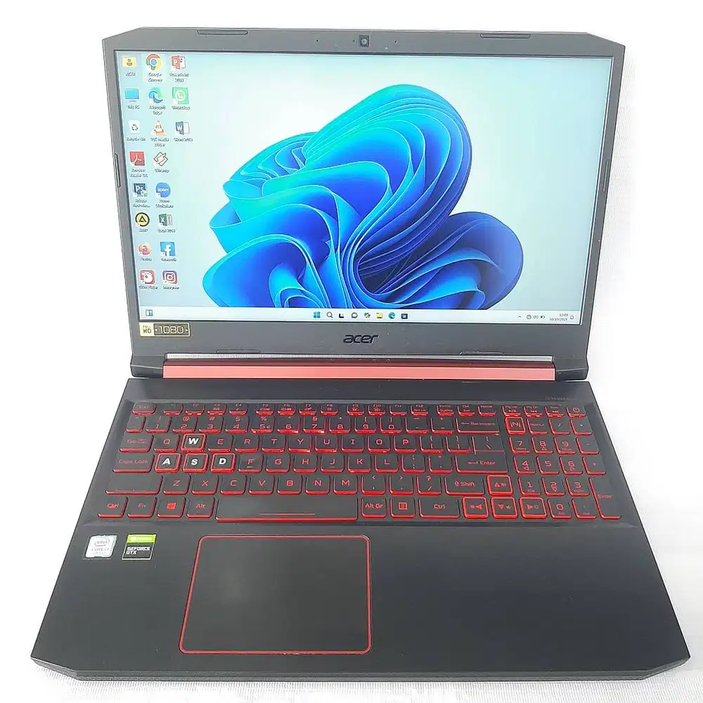 GAMING ACER NITRO AN515-54 I7-9750H 8 NVME 250+HDD 1TB VGA GTX1650 4GB
