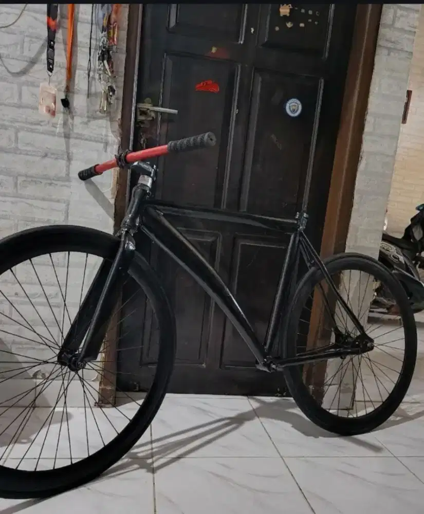 Jual sepeda semi full bike Fixie bahan full alloy