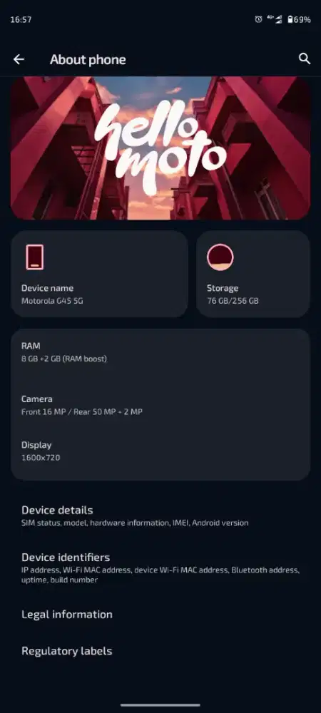 Motorola Moto G45 5G