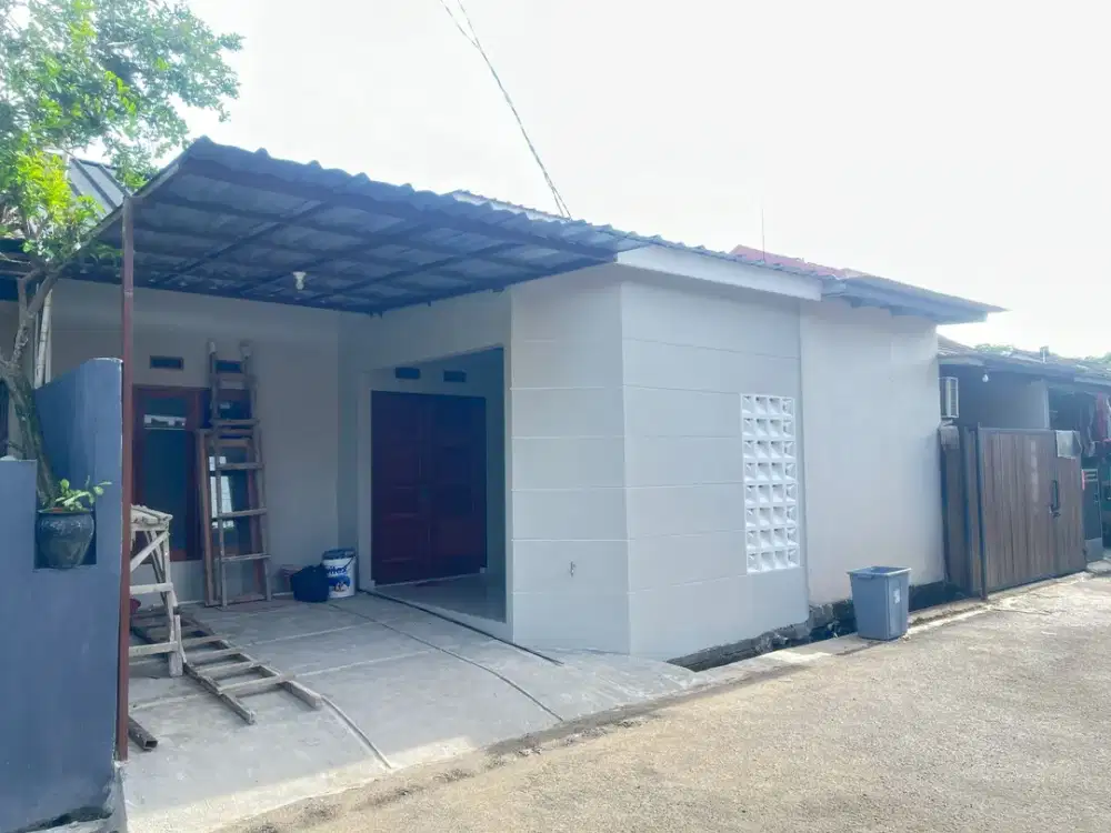 Rumah Luas Asri 4 Menit ke Gerbang Tol Veteran 1 Bebas Banjir J-44039