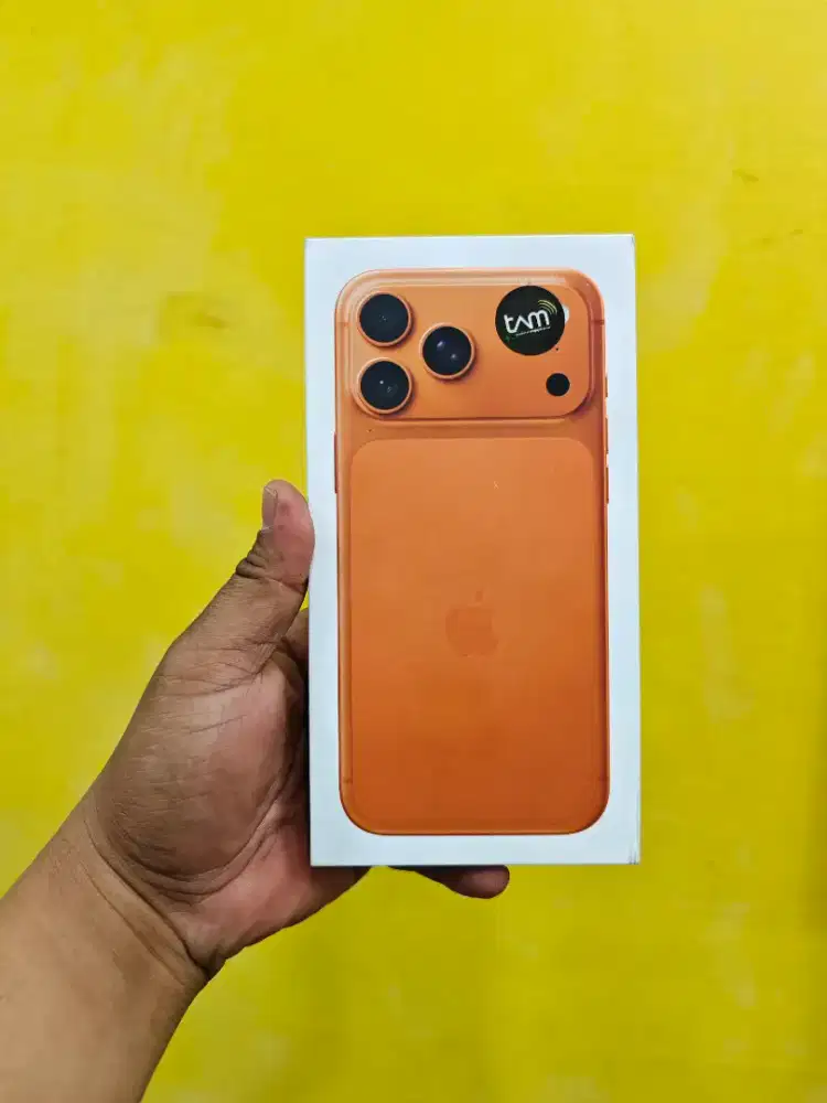 New Iphone 17 Promax 256 ibox cosmic orange