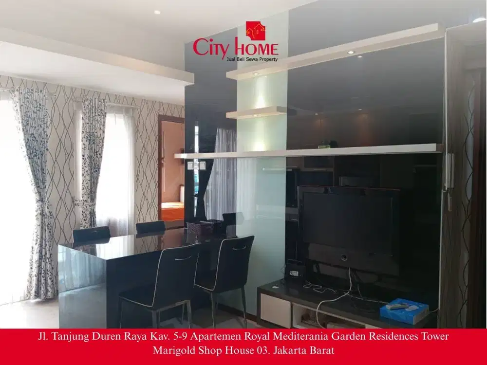 Apartemen 2+1BR Royal Medit Full Furnished Harga Nego