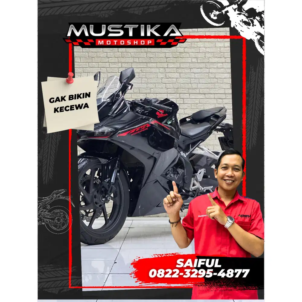Perfect Condition!!Honda New CBR 250RR 2023 N Kota Mulus-Mustika