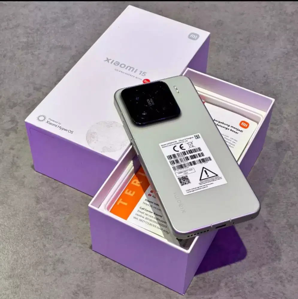 Xiaomi 15 12/256 lengkap ori mulus no minus