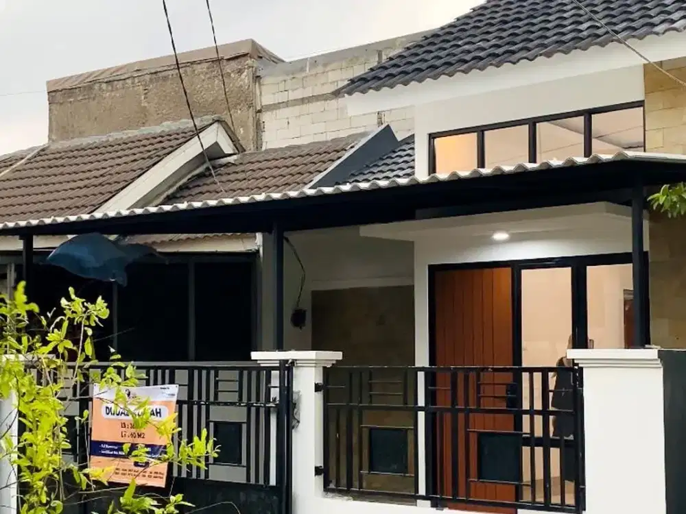 Rumah Minimalis Akses Dekat Stasiun Bekasi 3 Kamar Dibantu KPR J-44909