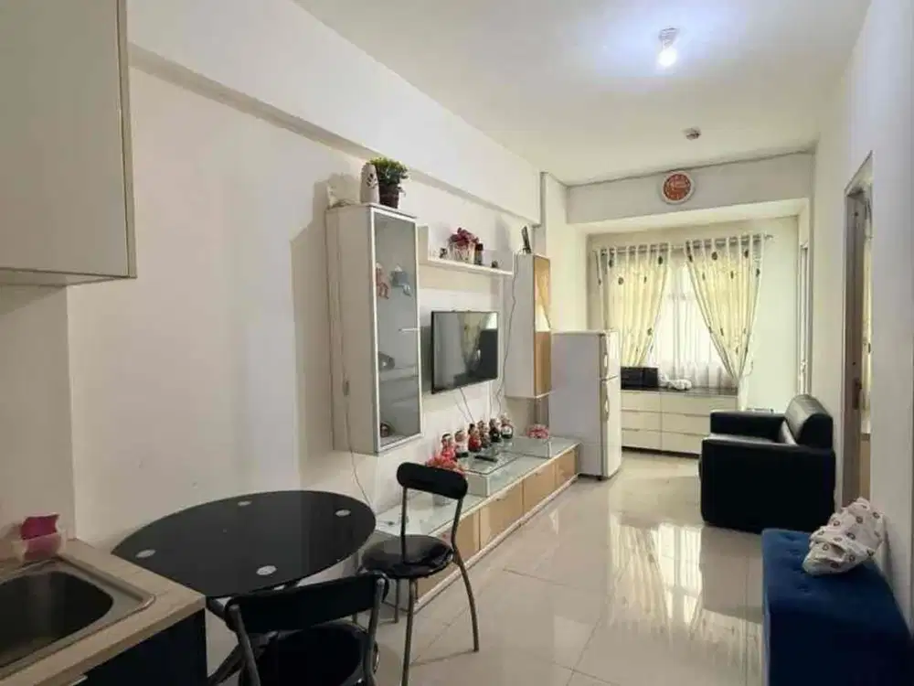 325 Juta‼️Apartemen gunawangsa merr 2 BR luas 47 m2 full furnish