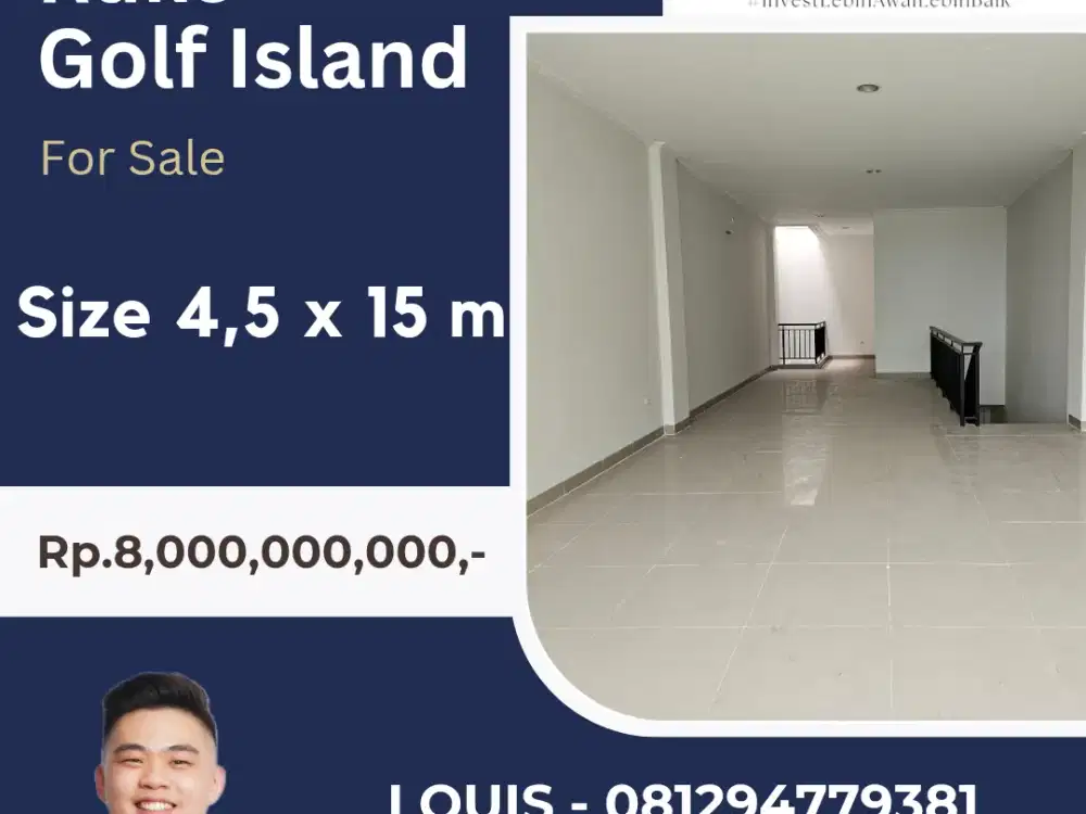 Ruko Golf Island AJB Termurah