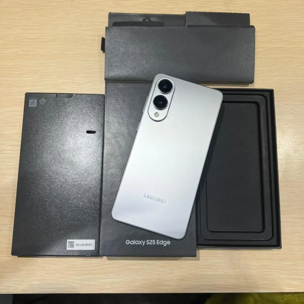 samsung s25 edge 512gb sein fullset ori garansi on agustus no minus