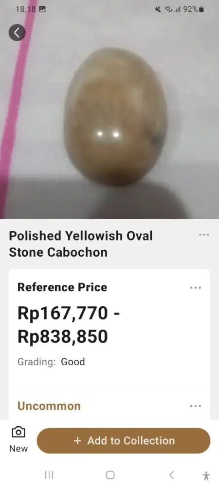 Batu akik sesuai foto