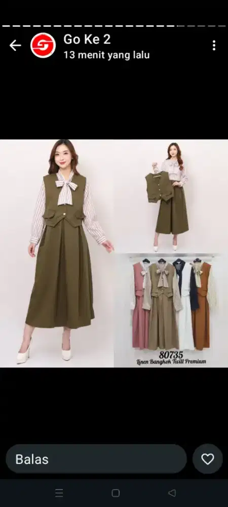 SPG toko baju wanita pengalaman