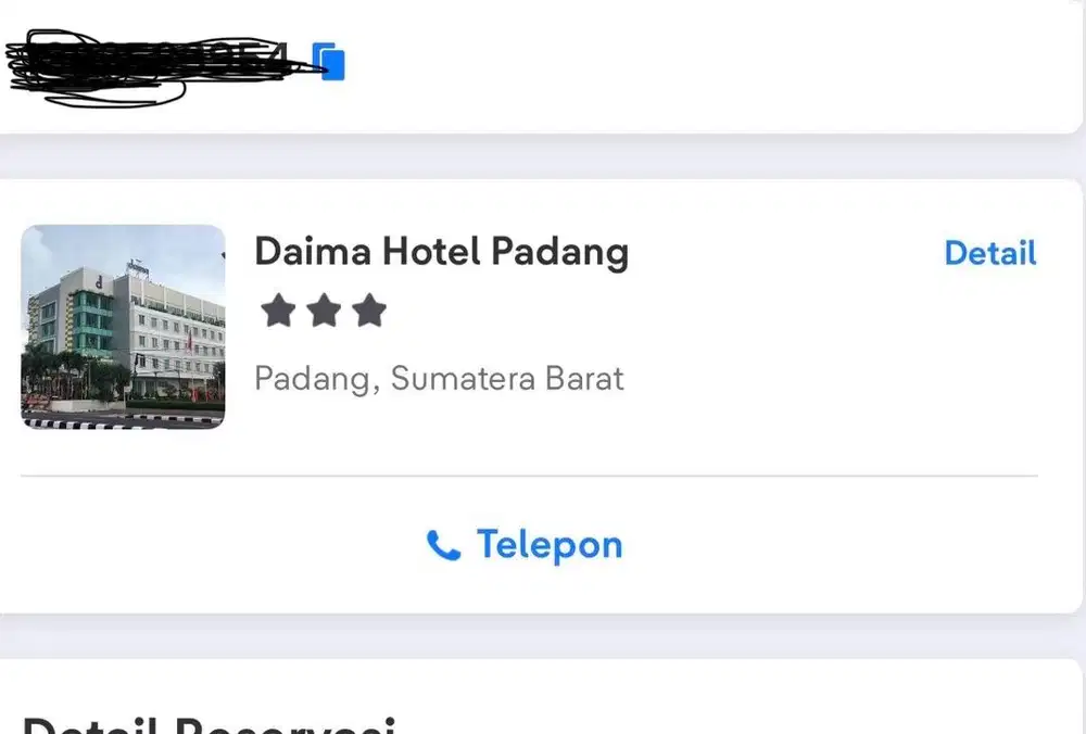 Kamar hotel jual cpt