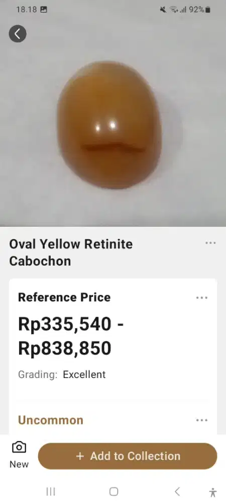 Batu akik sesuai foto