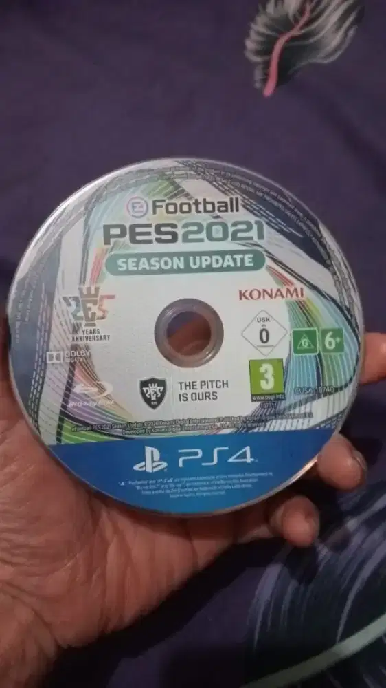 Cd ps4 pes21 original