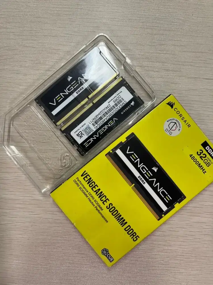 Ram 32gb ddr5 laptop corsair vengeance 4800mhz