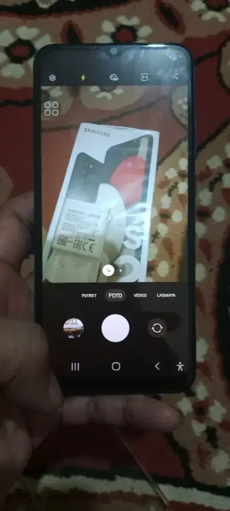 Samsung galaxy A02s 3/32 lengkap dus ORI dan charger ga ori