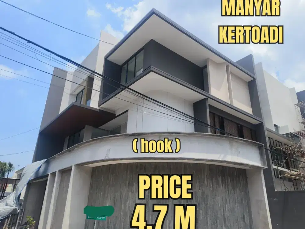 ‼️BARU GRESS‼️ RUMAH HOOK MANYAR KERTOADI LOKASI CIAMIK. DEKAT KLAMPIS, KERTAJAYA, DHARMA HUSADA, NGINDEN, MERR, GALAXY MALL