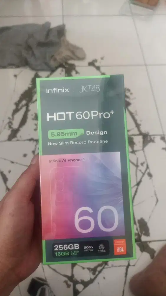 Infinix hot 60 pro plus 256 Gb segel box