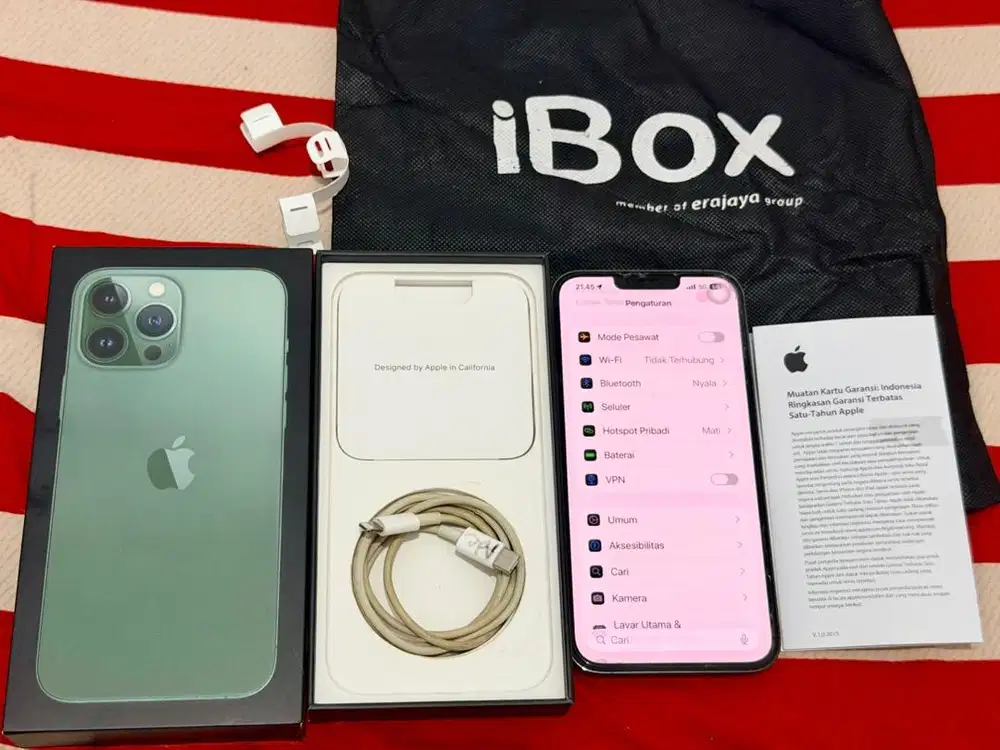 iPhone 13 Pro Max 256gb iBox PA/A Full Set Alpine Green