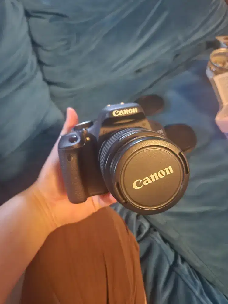 Canon 600 d full dengan tas jg