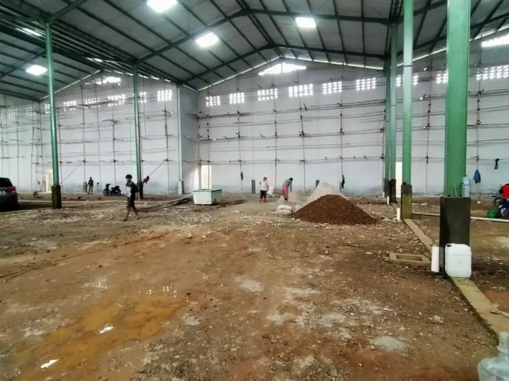 Gudang di Salembaran Raya, Teluk Naga Tangerang Luas 16x30 Akses Container