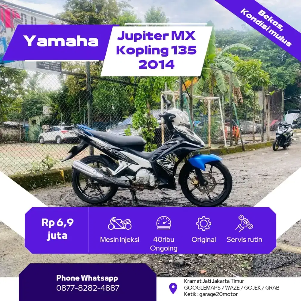 Yamaha Jupiter mx kopling 135cc tahun 2014