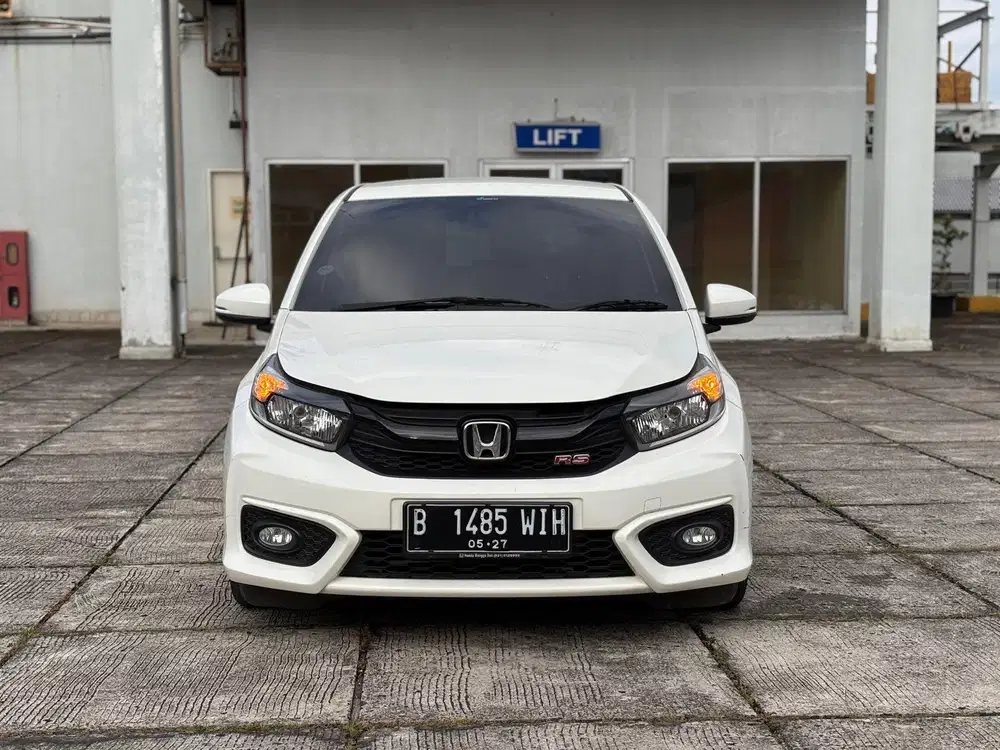 ‼️km8rb‼️Honda Brio RS cvt putih 2022 2023 2021