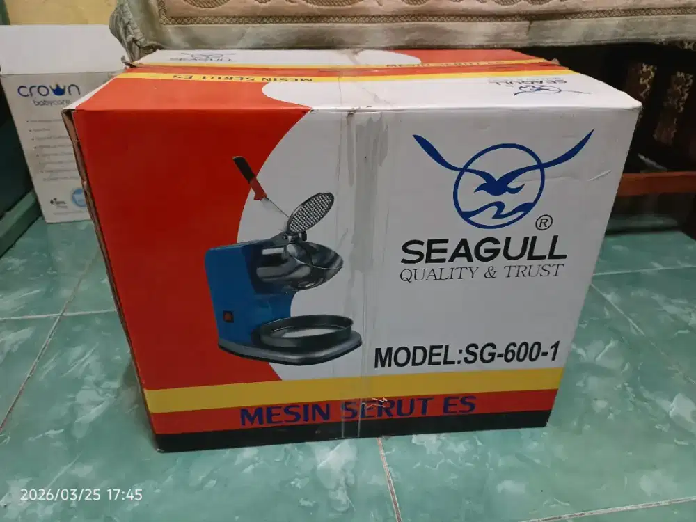 Mesin serut/alat penghancur es/mesin giling es/ice crusher pisau ganda