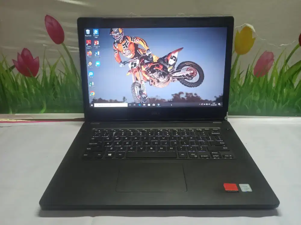 Laptop karyawan /mahasiswa.. Dell latitude 3480  i7 Gen7 /16 GB /512GB